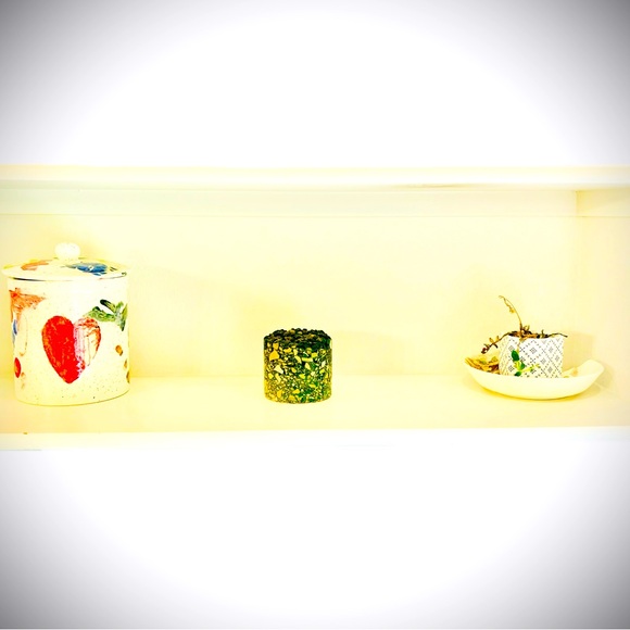 Asphalt Rock Industrial Decor Gray & Yellow Paperweight EUC - Picture 7 of 10